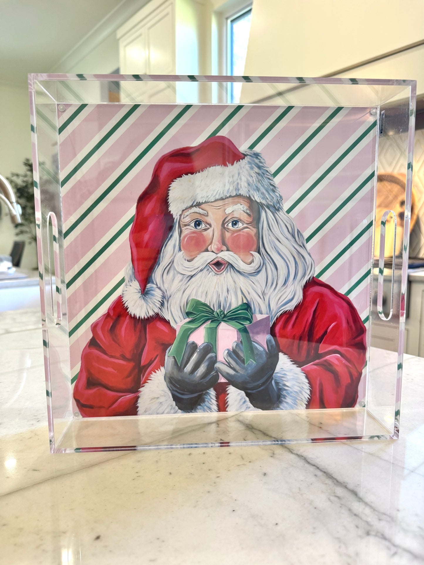 Changing Acrylic Holiday Tray