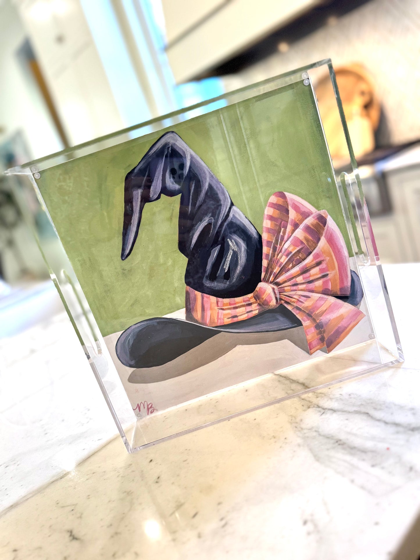 Changing Acrylic Holiday Tray