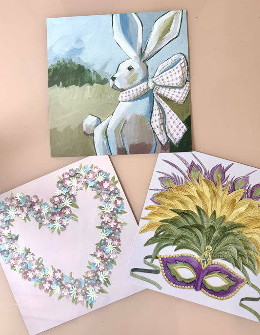 Spring tray Inserts- Insert prints only!